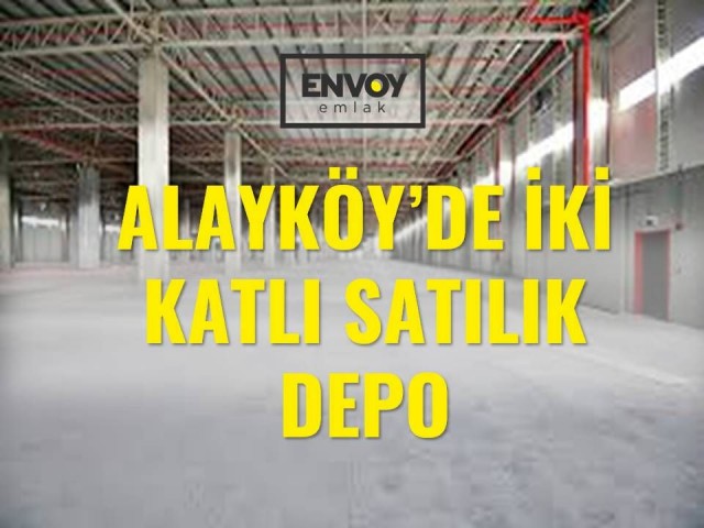 انبار دو طبقه برای فروش در Alayköy