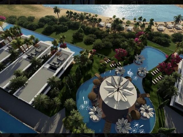 1+1 Apartments and 2+1; 3+1 Villas for Sale in a Modern Complex with Spectacular Sea and Mountain Views in Esentepede