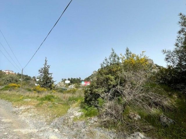 Land with Turkish Kocan for Sale in Kyrenia-Agirdag (Open to Barter)