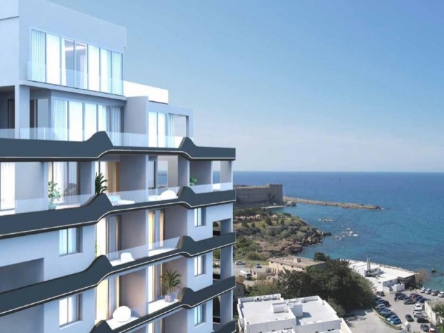 2+1 Ultra Lux Apartments for Sale in a Sea View Project in Girne Center