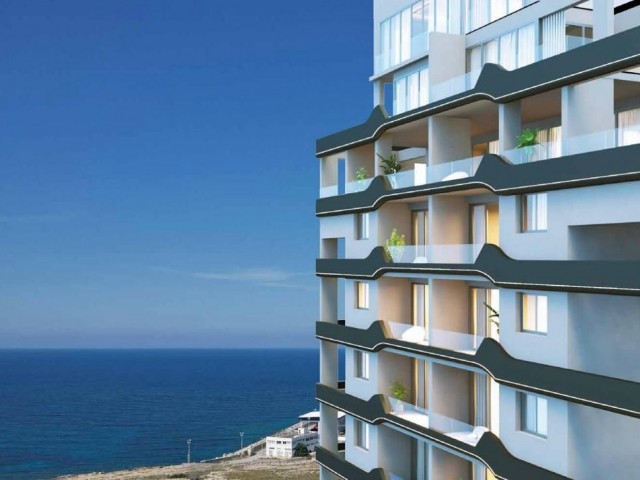 2+1 Ultra Lux Apartments for Sale in a Sea View Project in Girne Center