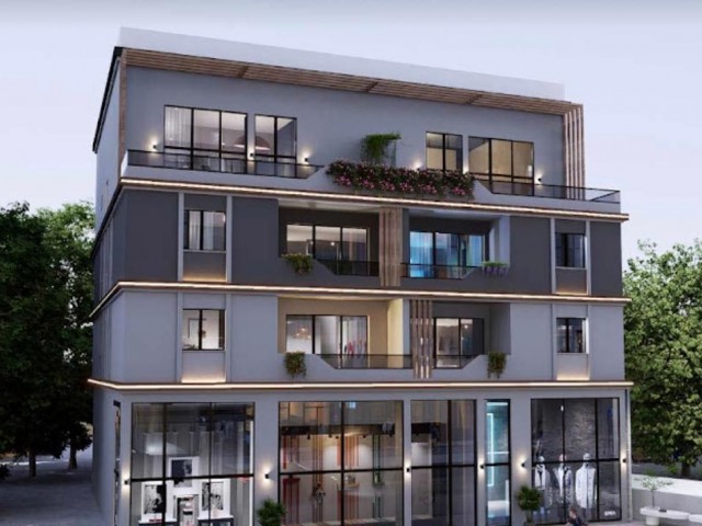 3+1 New Flats for Sale in Kyrenia Center