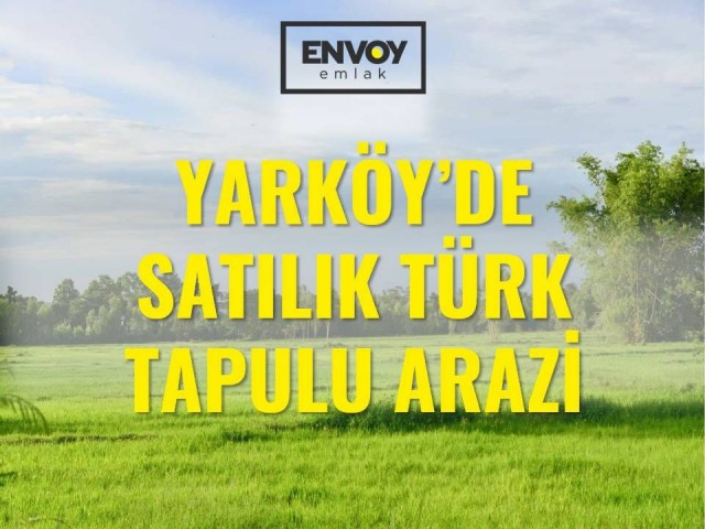 Türkische Eigentumsurkunde Land zum Verkauf in Yarköy