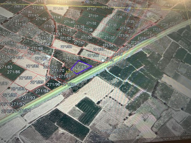 Plot For Sale On The Main Street In Guzelyurt
