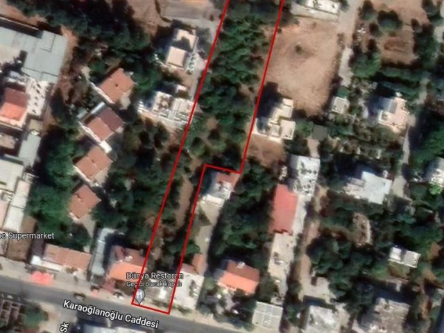 Prestigious Land on the Main Street of Karaoğlanoğlu