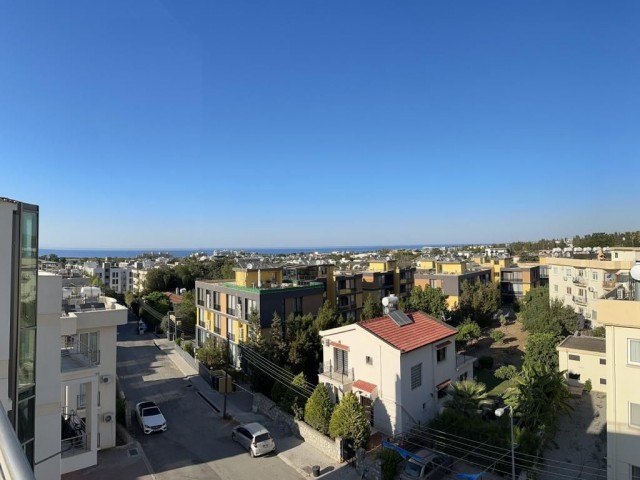 3+1 Penthouse for Sale with Mountain Sea View in Alsancak