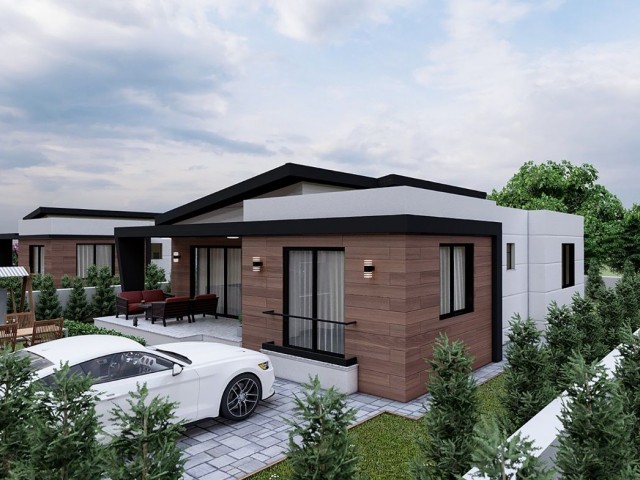 Newly Completed 2+1 and 3+1 Villas for Sale in Akdoğan