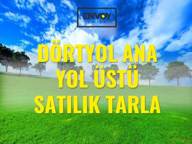 Dörtyol Anayol Üstü Satılık Tarla (Takas olur)