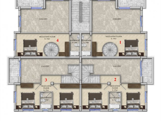 Alsancak Bölgesinde Satılık 1+1, 2+1, 3+1 ve Loftlar