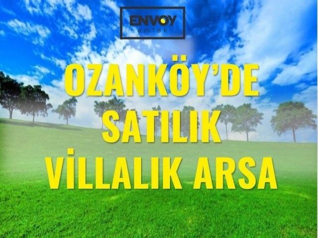 Land for Villa with Turkish Title for Sale in Ozanköy