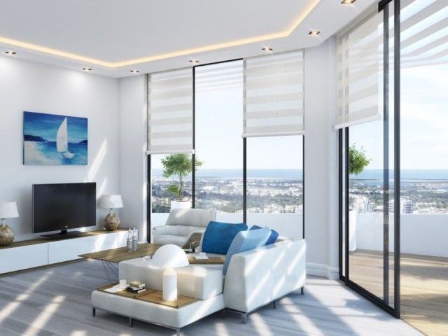 2+1 Ultra-Luxus-Wohnung zum Verkauf im Kyrenia Center