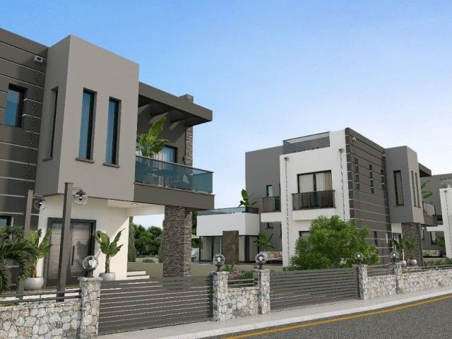 4+1 Ultra Luxury Villas for Sale in Lapta