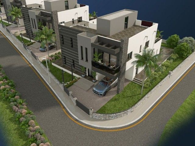 4+1 Ultra Luxury Villas for Sale in Lapta