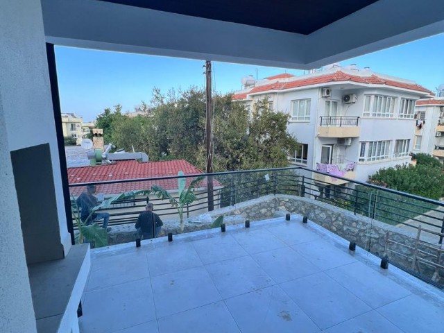 New 2+1 Luxury Apartment with Private Garden and Shared Pool for Sale in Alsancak