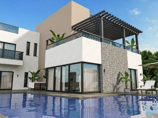 Ultra-Luxusvilla mit Pool zum Verkauf in Alsancak