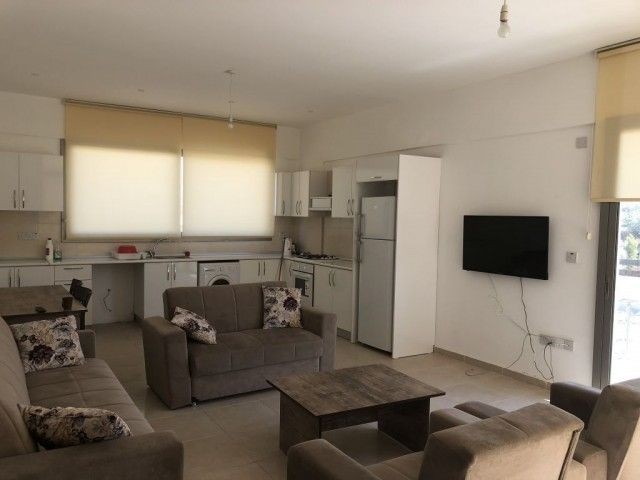 Luxury 2+1 Flat with Garden for Sale in Küçük Kaymaklı