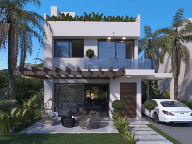 3+1 Villas with Bungalows and Duplex Options for Sale in Esentepe