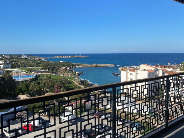 3+1 Wohnung mit Meerblick im Zentrum von Kyrenia