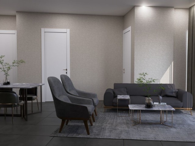 Yukarı Girne'de Projeden Satılık Daireler ve Penthouselar