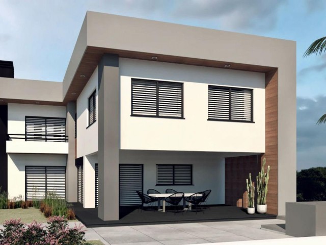 Half Construction 3+1 Villa in Kalkanli (For Residence in Nicosia, Available for Exchange)