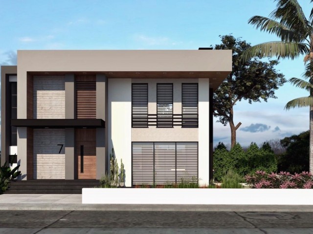 Half Construction 3+1 Villa in Kalkanli (For Residence in Nicosia, Available for Exchange)