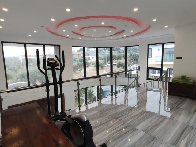 Ultra Luxury 4+1 Villa with Private Pool for Sale in Çatalköy