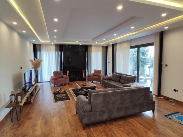 Ultra Luxury 4+1 Villa with Private Pool for Sale in Çatalköy