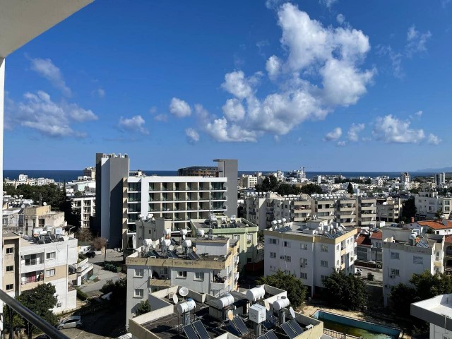 2+1 Flat with Mountain and Sea Views for Sale in Kyrenia Center