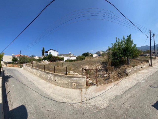 Commercial Land for Sale with Magnificent Mountain and Sea Views in Esentepe