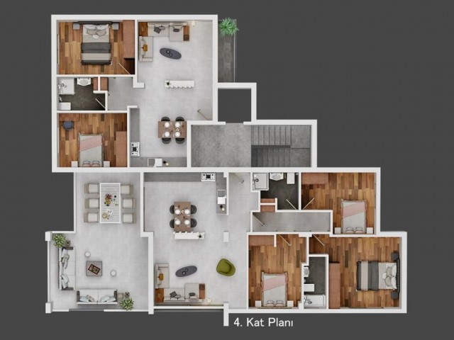 FIRSAT SATILIK PENTHOUSE  Lefkoşa Kızılbaş’da Satılık Penthouse 