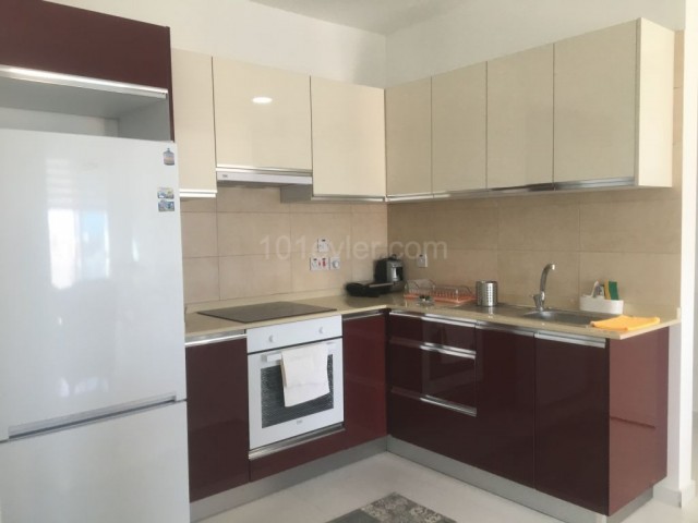 1+1 APARTMENT WITH FULL SEA VIEW, FULLY FURNISHED IN THE CENTER OF KYRENIA, VAT+ TRANSFORMER PAID ** 