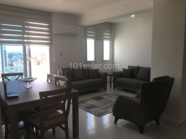 GİRNE MERKEZDE FULL EŞYALI  FULL DENİZ MANZARALI 1+1 DAİRE KDV+ TRAFO ÖDENMİŞ