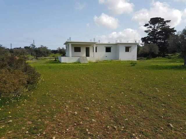 Land and Unfinished House In Yeni Erenkoy