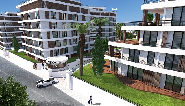 AVRASYA CITY KYRENIA CENTER 2+1 WOHNUNGEN ZU VERKAUFEN