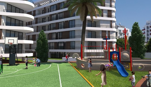 EURASIA CITY KYRENIA CENTRAL 2+1 APARTMENTS FOR SALE ** 