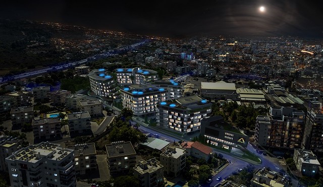 AVRASYA CITY KYRENIA CENTER 2+1 WOHNUNGEN ZU VERKAUFEN