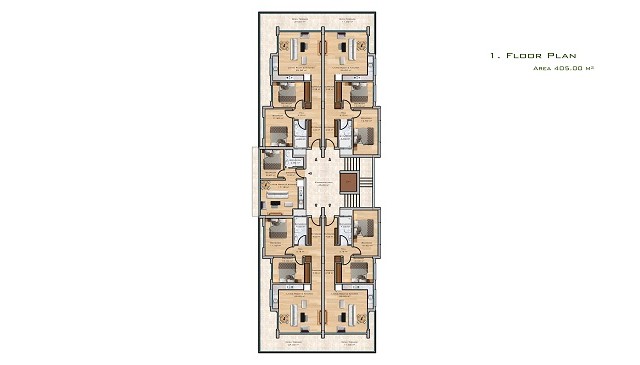 AVRASYA PREMIUM 2+1 پنهوس آپارتمان