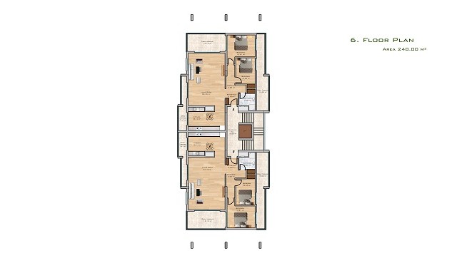 AVRASYA PREMIUM 2+1 SATILIK PENTHOUSE