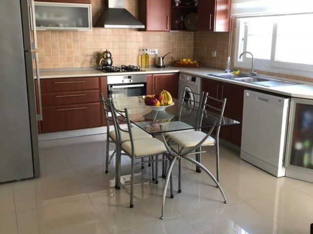 -3 + 1 Fully Furnished LUXURY RENTAL TWIN VILLA - IMMEDIATELY AVAILABLE - 3 + 1 Fully Furnished Apartment for Rent 1 Minute from the Markets of the YENIKENT Region. 2 WC AND BATHROOM - GARDEN - BARBECUE - CAR GARAGE ** 