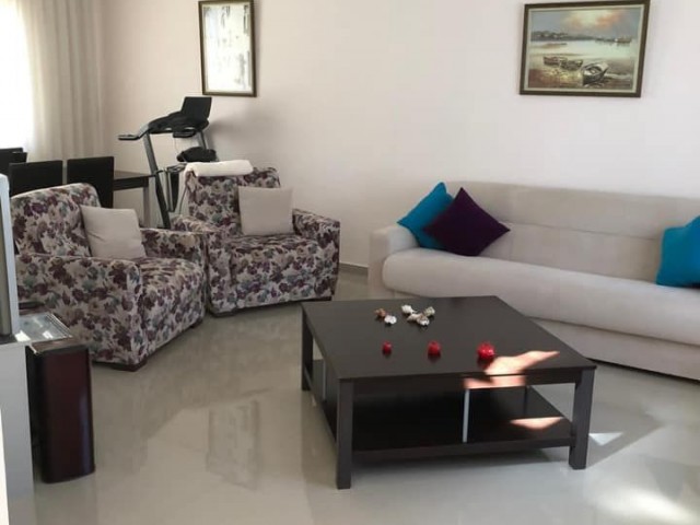 -3 + 1 Fully Furnished LUXURY RENTAL TWIN VILLA - IMMEDIATELY AVAILABLE - 3 + 1 Fully Furnished Apartment for Rent 1 Minute from the Markets of the YENIKENT Region. 2 WC AND BATHROOM - GARDEN - BARBECUE - CAR GARAGE ** 