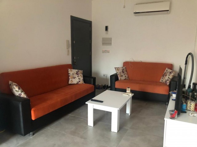 Fully Newly Furnished New Apartment 2+1 Flat FOR RENT in Küçük Kaymaklı, 5 Minutes from School Buses and Markets.