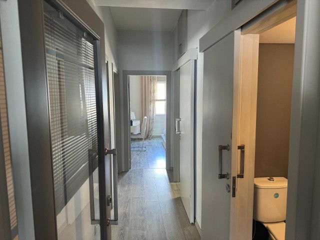 - 3+1 Fully Furnished LUXURY Apartment in KÜÇÜK KAYMAKLI Area… WITH COMMERCIAL PERMIT. IT CAN ALSO BE RENTED COMMERCIALLY ON THE 1ST FLOOR ABOVE THE MAIN ROAD.