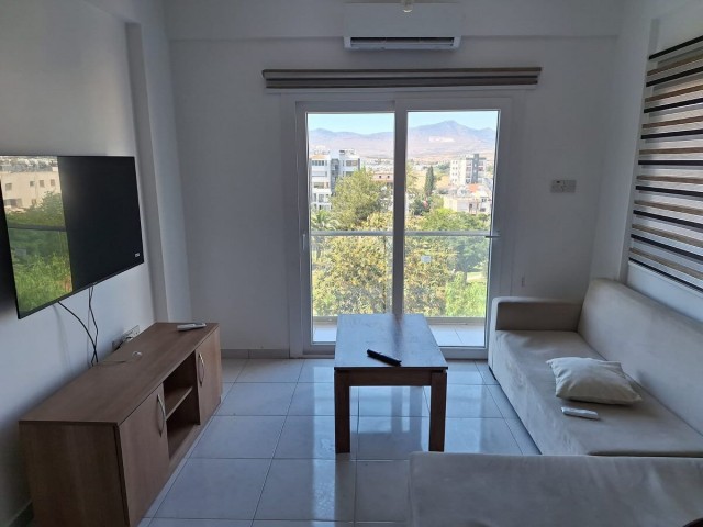 MONTHLY PAYMENT - - Immediately Available... - 2+1 FULLY FURNITURE APARTMENT FOR RENT, 2 Minutes from School Buses and Markets in Küçük Kaymaklı Region.