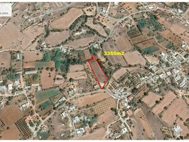 A 3355m2 PLOT FOR SALE IN YENIERENKOY DISTRICT. Dec. 0533 885 48 48 ** 