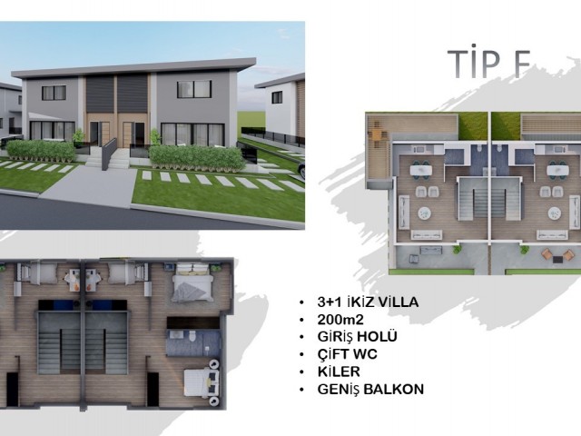 NEW PROJECT IN CUSA TUZLA REGION!!! 3 DIFFERENT APARTMENT MODELS, TWIN VILLAS AND DETACHED VILLAS ** 