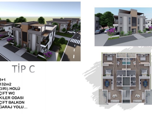 NEW PROJECT IN CUSA TUZLA REGION!!! 3 DIFFERENT APARTMENT MODELS, TWIN VILLAS AND DETACHED VILLAS ** 