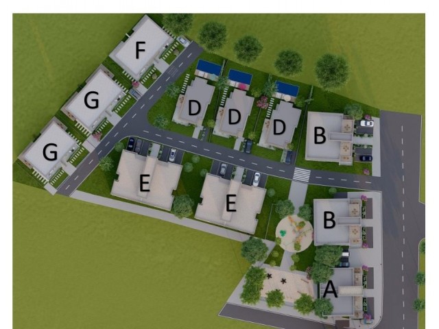 NEW PROJECT IN CUSA TUZLA REGION!!! 3 DIFFERENT APARTMENT MODELS, TWIN VILLAS AND DETACHED VILLAS ** 