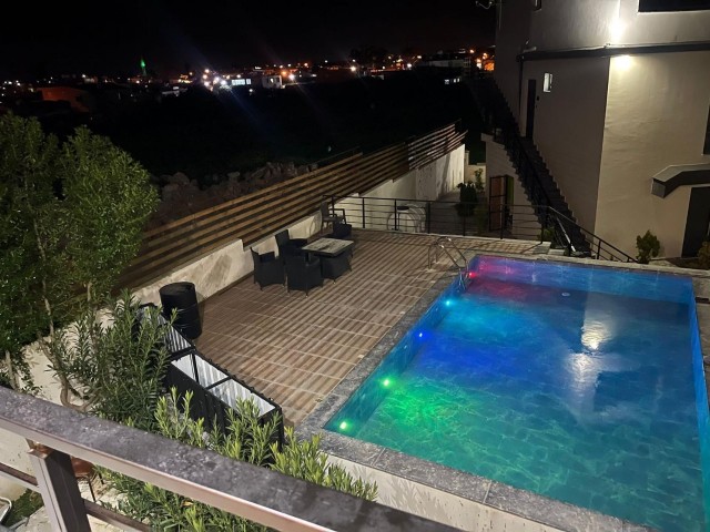 2+1 LUXURY FLAT FOR RENT IN A SITE WITH POOL IN İSKELE BOĞAZİÇİ VILLAGE