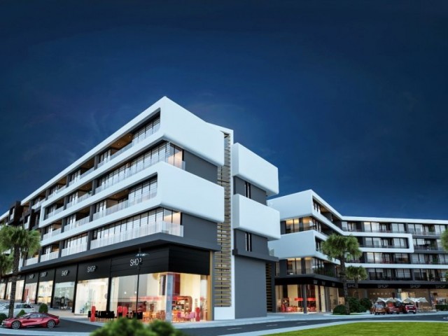 1+ 1 APARTMENTS WITH COMMERCIAL + RESIDENTIAL QUALITIES IN OMAĞ INTENSE NICOSIA PROJECT ** 