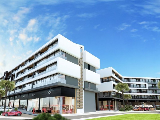 1+ 1 APARTMENTS WITH COMMERCIAL + RESIDENTIAL QUALITIES IN OMAĞ INTENSE NICOSIA PROJECT ** 